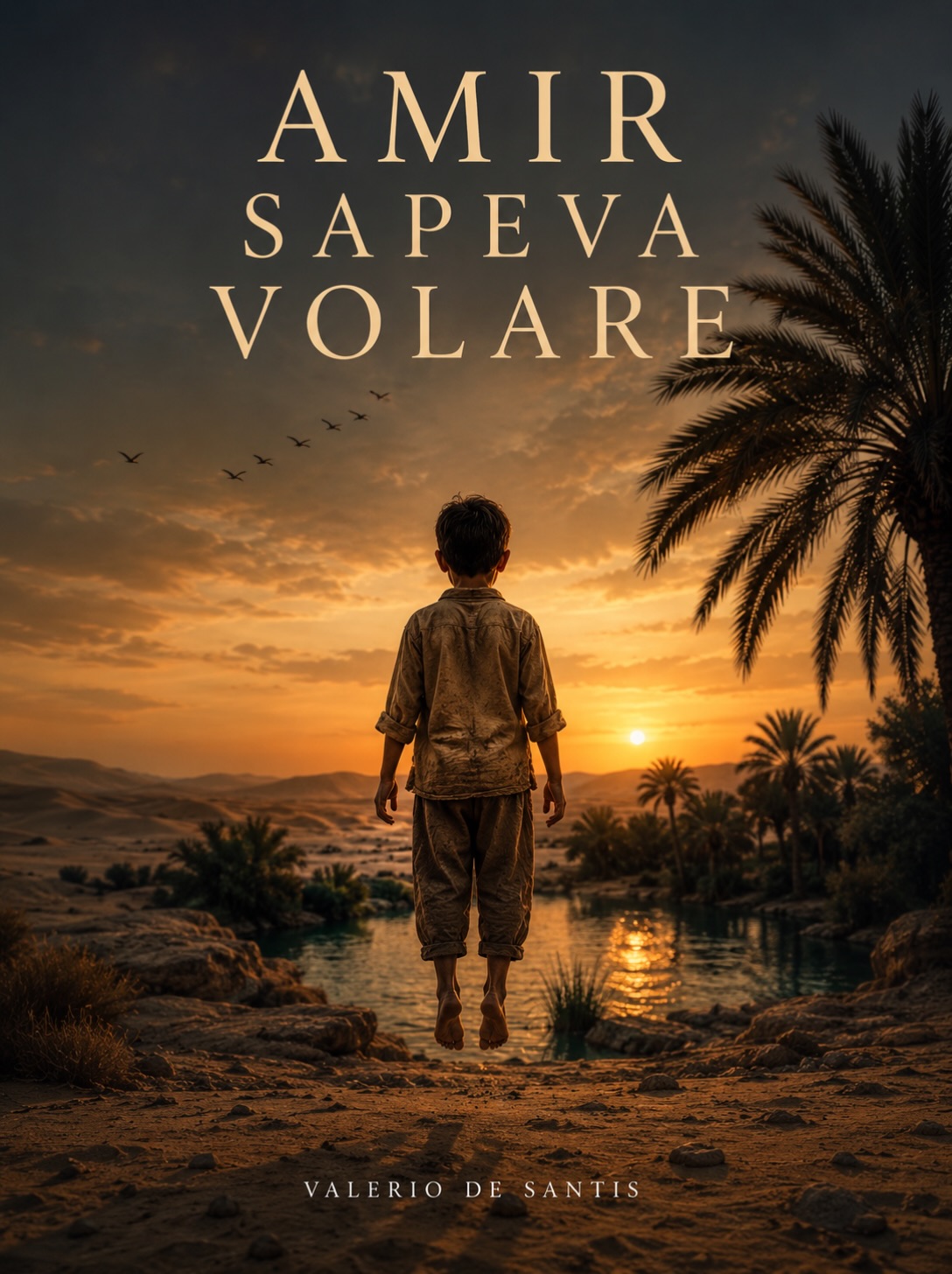Locandina del racconto Amir sapeva volare di Valerio De Santis