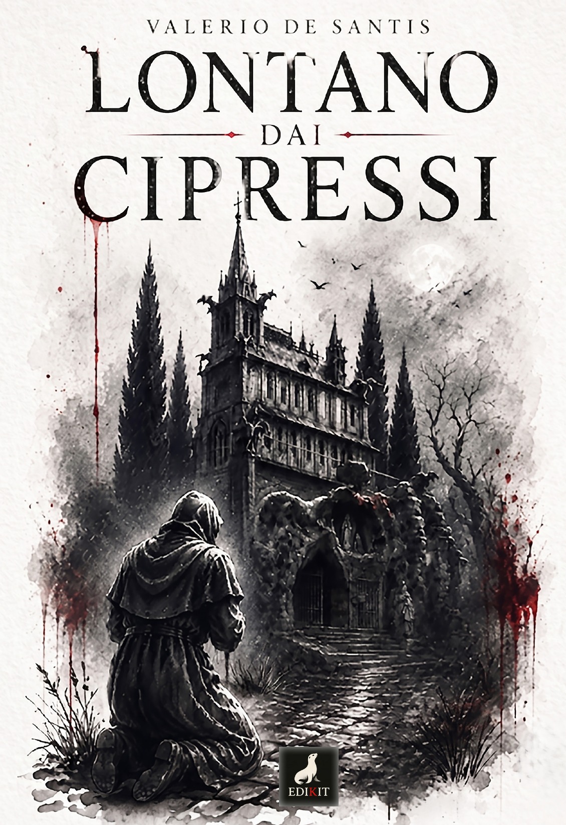 Copertina di Lontano dai cipressi di Valerio De Santis